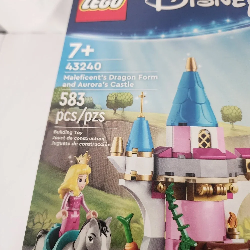LEGO Disney Princess 43240 Maleficent's Dragon Form & Aurora's Castle NEW Sealed
